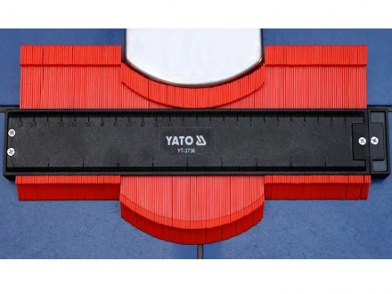 ОПИСАНИЕ
Шаблон 260 мм для копирования складных профилей Yato YT-3736
Шаблон про. . фото 3