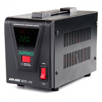 Характеристики Стабилизатор напряжения AVR-500, 400Вт APRO
КПД, %
98%
Рабочая те. . фото 3