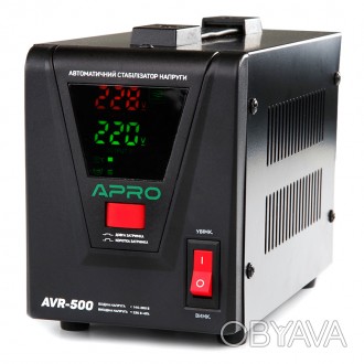 Характеристики Стабилизатор напряжения AVR-500, 400Вт APRO
КПД, %
98%
Рабочая те. . фото 1