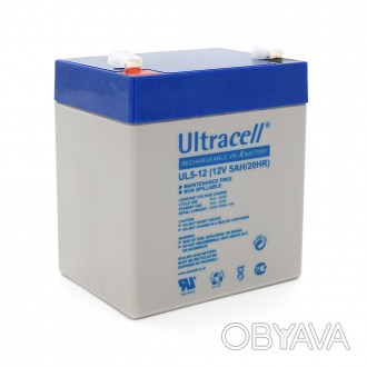 Ultracell UL5-12 - Эта высококачественная гелевая батарея создана для обеспечени. . фото 1
