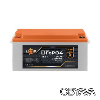 Акумулятор LiFePO4 SMART BMS Bluetooth Літій-залізо-фосфатні LiFePo4 акумулятори. . фото 1