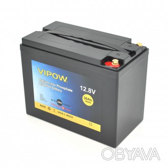 Акумуляторна батарея Vipow LiFePO4 являє собою високоякісне джерело живлення, ро. . фото 1