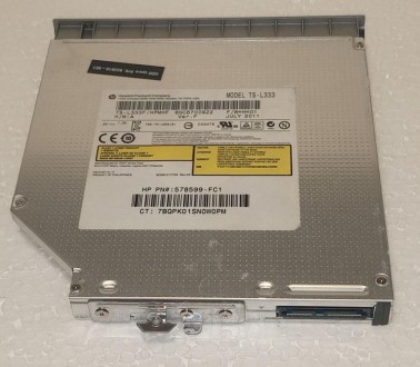 DVD-RW привод з ноутбука HP EliteBook 8460p TS-L333 578599-FC1

Стан гарний. Б. . фото 2