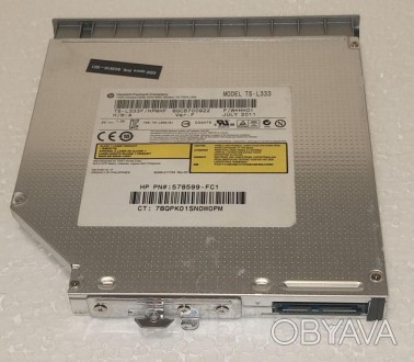 DVD-RW привод з ноутбука HP EliteBook 8460p TS-L333 578599-FC1

Стан гарний. Б. . фото 1