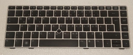 Клавіатура з ноутбука HP EliteBook 8460p 8470p 6037b0054404 635768-041 642760-04. . фото 2