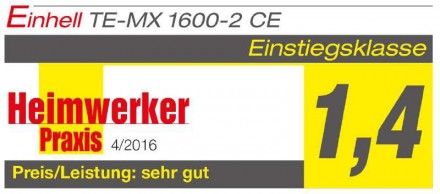 
Обзор
 
 2-х скоростной Миксер-мешалка Einhell TE-MX 1600-2 CE предназначен для. . фото 7