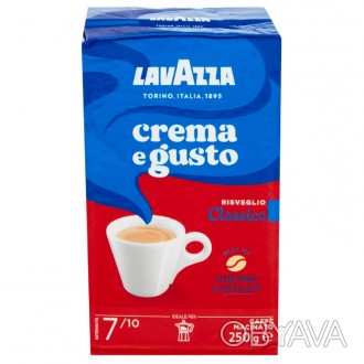 
Кофе молотый Lavazza Crema e Gusto Classico 
Кофе Lavazza CREMA E Gusto смешива. . фото 1