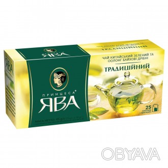 Великолепный купаж отборных сортов зелёного китайского чая и чая Оолонг открывае. . фото 1