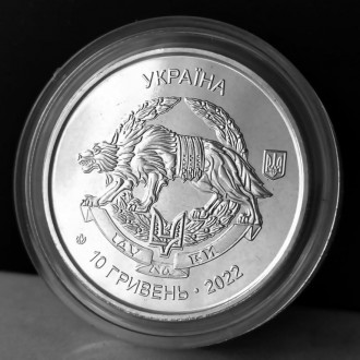 Монета із серії, присвяченої ВСУ, остання в серії
Матеріал: сплав, покриття — ні. . фото 5