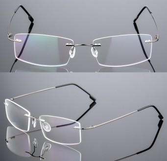
Оправа безободковая Titanium fracture
	
	
	
	
 Безободковые очки – это оригинал. . фото 9
