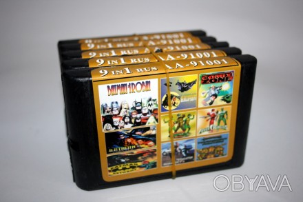 Сборник игр на Sega 9 в 1 AA-91001
Batman i Robin
Batman Returns
Batman Forever
. . фото 1