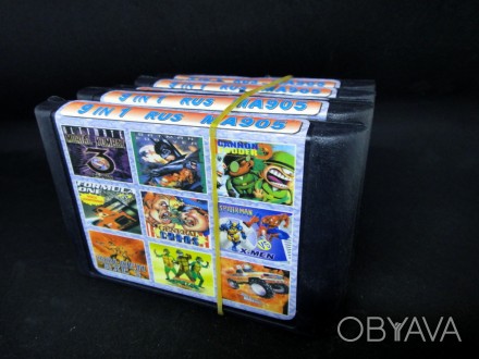 Описание:
 
Игровой картридж многоигровка сборник игр для Sega Mega Drive,Sega M. . фото 1