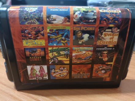 16 в 1: Сборник игр для Sega (AC-16001)
 В сборник вошли игры: Черепашки ниндзя . . фото 2