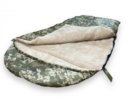 Тактический спальный мешок (до -30) спальник на меху
Армейский спальный мешок Ar. . фото 7