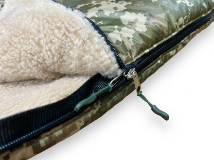 Тактический спальный мешок (до -30) спальник на меху
Армейский спальный мешок Ar. . фото 5