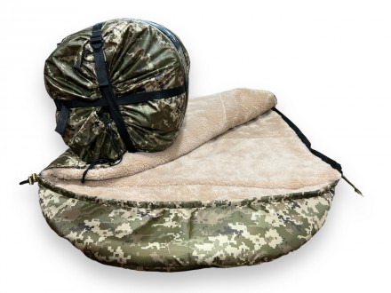 Тактический спальный мешок (до -30) спальник на меху
Армейский спальный мешок Ar. . фото 6