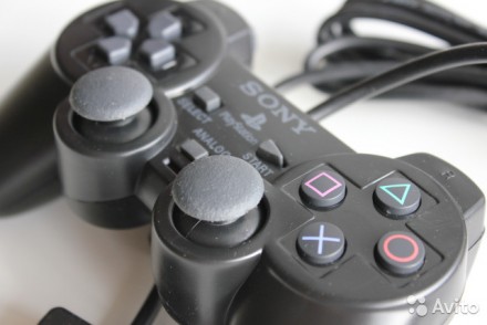 Проводной джойстик Sony PlayStation 2
Джойстик, оснащен двумя чувствительными кн. . фото 5