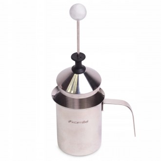 Спінювач молока Kamille призначений для збивання пишної піни для кави, какао або. . фото 5
