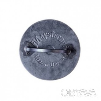Прес Ø 19,5см, h - 8 см, s -0.9 мм (с ребрами) чугунный круглый Maysternya.
Вес . . фото 1