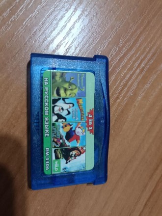Збірник ігор для GAME BOY ADVANCE 4/1 RM-4306
1.madagascar penguin
2. Shrek 2 - . . фото 3