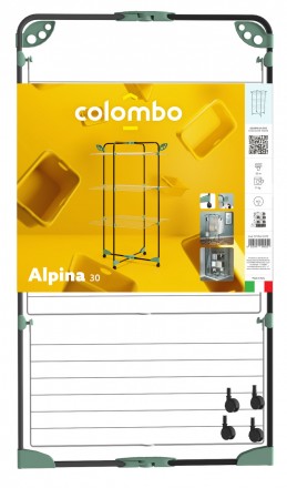 Сушарка для білизни підлогова Colombo Alpina 30 (ST194/3CF) - це сучасне рішення. . фото 5