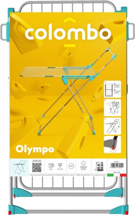 Сушарка для білизни підлогова Colombo Olympo (ST1010) - це компактна модель з су. . фото 4