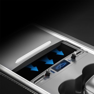 USB док-станция для центральной консоли в Tesla (Model 3/Y выпуска 2021-2022)
 Д. . фото 6