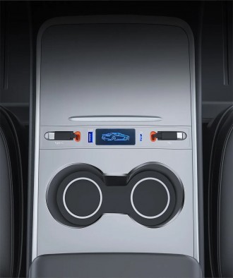 USB док-станция для центральной консоли в Tesla (Model 3/Y выпуска 2021-2022)
 Д. . фото 5