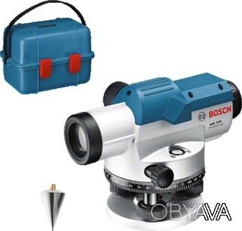 Описание 
Bosch GOL 32 D
 
Добротный и точный оптический нивелир Bosch GOL 32 D . . фото 1