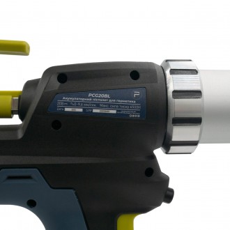 ОПИСАНИЕ
 
Аккумуляторный пистолет-шприц для герметиков PROFI-TEC PCG20BL — высо. . фото 11