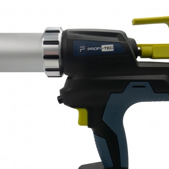 ОПИСАНИЕ
 
Аккумуляторный пистолет-шприц для герметиков PROFI-TEC PCG20BL — высо. . фото 8