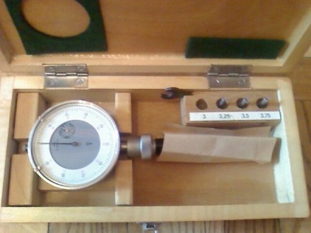 Нутромер НИ цанговый 3-3.75  с хранения ГДР(Германия) калибровка в УкрЦСМ Модель. . фото 2