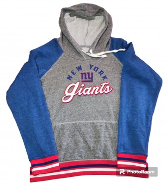 Спортивная кофта, худи с капюшоном New Era NFL New York Giants, 67%-cotton, разм. . фото 3