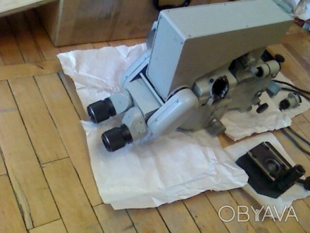 Измерительная оптическая бинокулярная голова от инструментального микроскопа тип. . фото 1