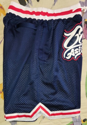 Баскетбольные шорты NCAA Horth Carolina, размер-S, длина-48см, пояс 33-40см, два. . фото 7