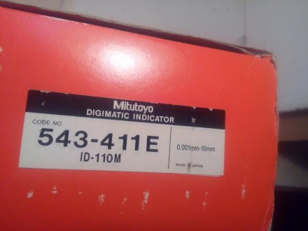 Индикатор цифровой 0,001 мм-10 мм (Mitutoyo) цена деления 1 мкм.Возможно использ. . фото 6