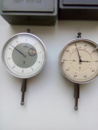 Индикатор часовой тип ИЧ10 Германия калибровка УкрЦСМЦена калибровки в УкрЦСМ 75. . фото 2