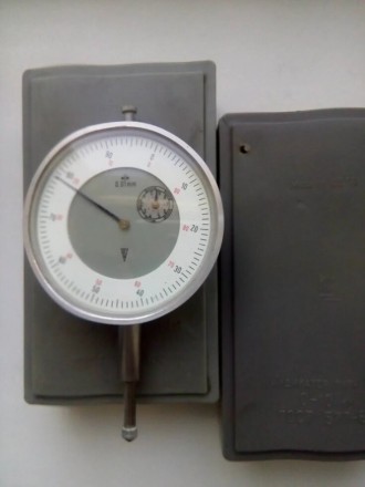 Индикатор часовой тип ИЧ10 Германия калибровка УкрЦСМЦена калибровки в УкрЦСМ 75. . фото 5