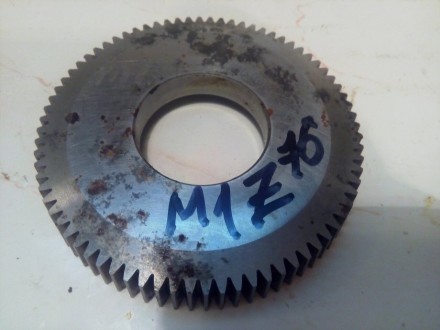 Долбяк дисковый М1, Z76, 20 градусов, P18, делительный диаметр 75мм. Класс А . Д. . фото 8