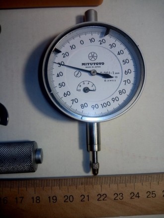 Микрометр рычажный 0-25 Mitutoyo (Япония) аналог скобы СИ 0-25 возможна калибров. . фото 11