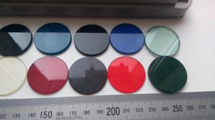 Комплект светофильтров Carl Zeiss Германия Color Glass Filters  (комплект состои. . фото 5