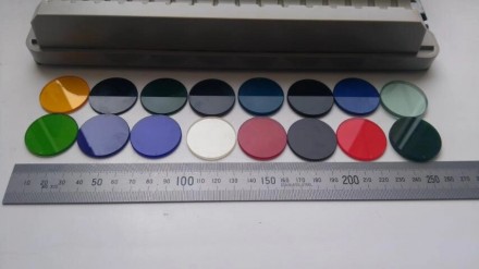 Комплект светофильтров Carl Zeiss Германия Color Glass Filters  (комплект состои. . фото 7