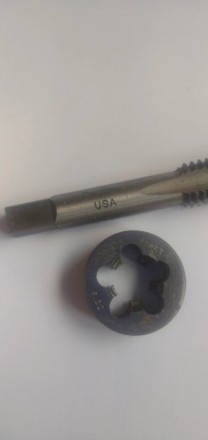 Метчик и плашка UNC 1/2" (13 ниток)UNC/UTS (Unified Thread Standard ― дюймовая ц. . фото 6