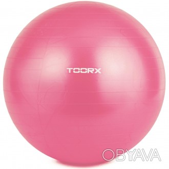 Toorx Gym Ball 55 cm Fuchsia (AHF-069) - великий пружний м'яч діаметром 55 см, я. . фото 1
