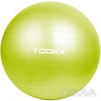 Toorx Gym Ball 65 cm Lime Green (AHF-012) - великий пружний м'яч діаметром 65 см. . фото 1