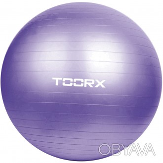 Toorx Gym Ball 75 cm Purple (AHF-013) - великий пружний м'яч діаметром 75 см, як. . фото 1
