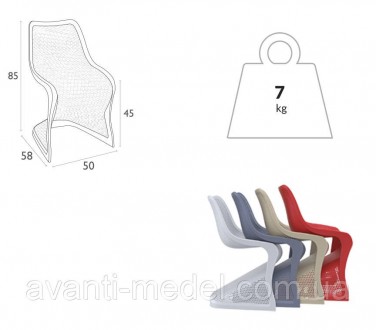 
Bloom — элегантное кресло для использования в помещении и на открытом воздухе. . . фото 6