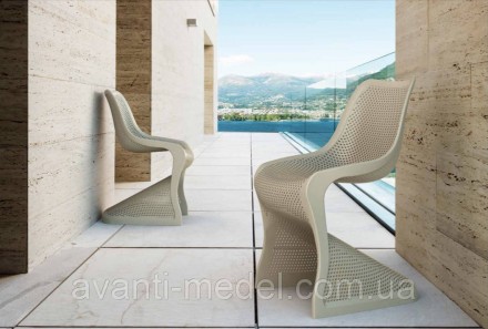 
Bloom — элегантное кресло для использования в помещении и на открытом воздухе. . . фото 3