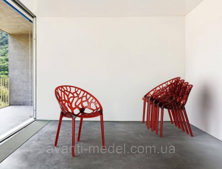 
Crystal — красивый штабелируемый стул или кресло для использования в помещении . . фото 6
