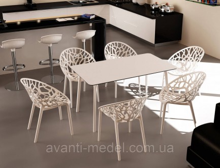 
Crystal — красивый штабелируемый стул или кресло для использования в помещении . . фото 10